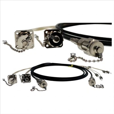 מכלול מחבר סיבים אופטיים עמידים בטמפרטורה גבוהה